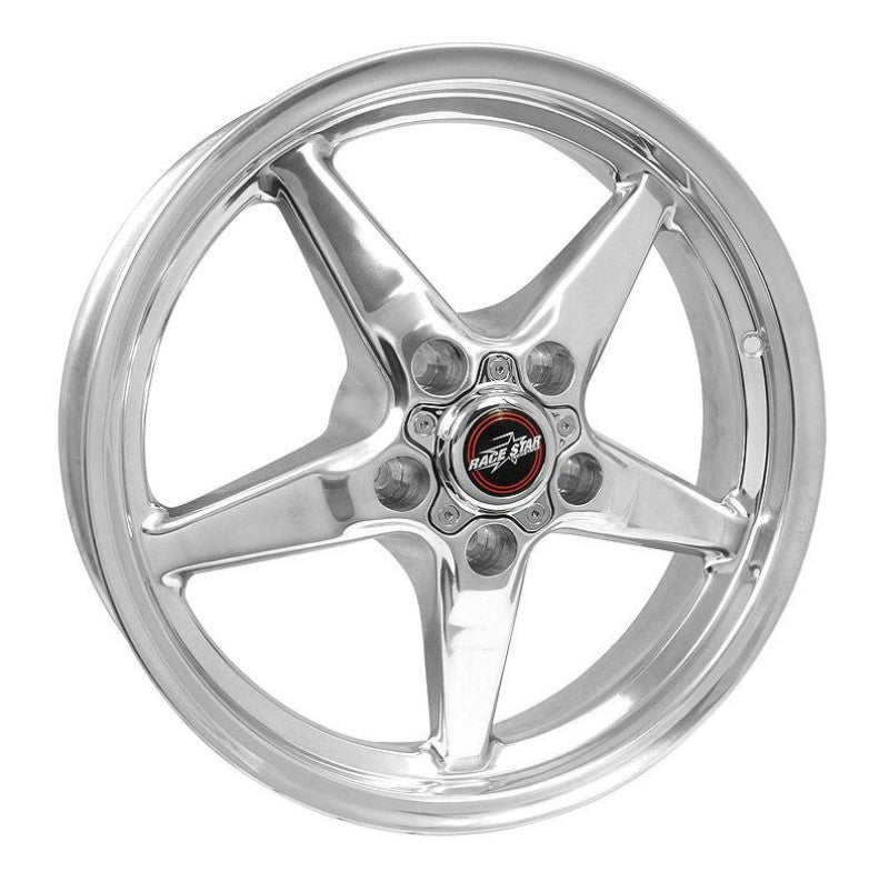 Race Star 92 Drag Star 17x4.5 5x4.75bc 2.50bs Direct Drill Polished Wheel