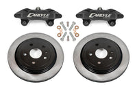 Thumbnail for BMR 97-04 Chevrolet Corvette C5 / 05-13 C6 Brake Kit For 15in Conversion Solid Rotors Black Calipers