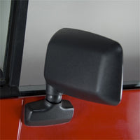 Thumbnail for Omix Door Mirror Black Left- 87-95 Wrangler YJ