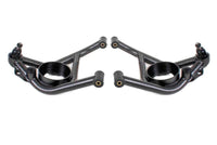 Thumbnail for BMR 70-81 Chevrolet Camaro A-Arms Lower Delrin Bushings Std Ball Joint - Black Hammertone