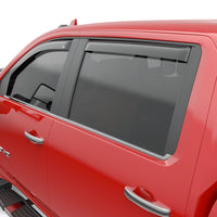 Thumbnail for EGR 2019 Chevy 1500 Crew Cab In-Channel Window Visors - Dark Smoke