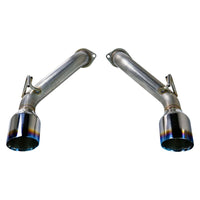 Thumbnail for REMARK 2023+ Nissan Z Burnt Stainless Double Wall Tip Axle Back Exhaust