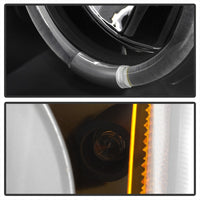 Thumbnail for Spyder Chevy Silverado 1500 03-06 Projector LED Halo LED Amber Reflctr Blk PRO-YD-CS03-AM-BK