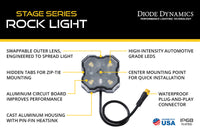 Thumbnail for Diode Dynamics Stage Series RGBW LED Rock Light Kit (8-pack)