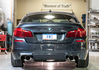 Thumbnail for AWE Tuning BMW F10 M5 Touring Edition Axle-Back Exhaust Diamond Black Tips