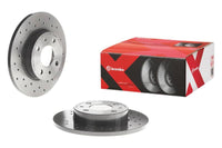 Thumbnail for Brembo 17-22 Porsche 718 Boxster/Porsche 718 Cayman/09-16 911 Front Left Drilled UV Coated Rotor