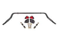 Thumbnail for BMR 82-92 Chevrolet Camaro Sway Bar Kit Front Hollow 38mm Adjustable - Black Hammertone