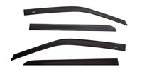 Thumbnail for AVS 22-23 Jeep Grand Cherokee Ventvisor In-Channel Front & Rear Window Deflectors 4pc - Smoke