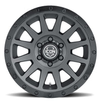 Thumbnail for ICON Compression 18x9 5x150 25mm Offset 6in BS 110.1mm Bore Double Black Wheel