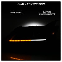 Thumbnail for xTune 14-18 Chevy Impala (Excl Limited) DRL Halogen Proj Headlights - Blk Smk (PRO-JH-CIM15-LB-BSM)