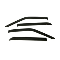 Thumbnail for Westin 2015-2018 Ford F-150 SuperCrew Wade Slim Wind Deflector 4pc - Smoke