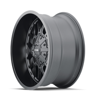 Thumbnail for Mayhem 8107 Cogent 17x9 / 5x127 BP / -12mm Offset / 87.1mm Hub Matte Black Wheel