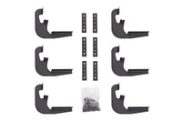 Thumbnail for Deezee 19-23 Chevrolet Silverado Running Board Rough Step Bracket Kit