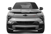 Thumbnail for AVS 2024 Chevrolet Silverado EV Aeroskin Low Profile Acrylic Hood Shield - Smoke