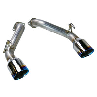 Thumbnail for REMARK 2023+ Nissan Z Burnt Stainless Double Wall Tip Axle Back Exhaust