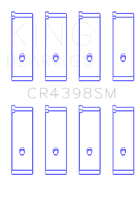 Thumbnail for King Honda L13A4/L15A Connecting Rod Bearing Set