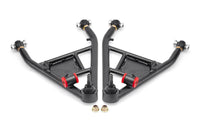 Thumbnail for BMR 14-19 Chevrolet Corvette C7 Rear Lower Control Arms For 15in Conversion Kit - Black Hammertone