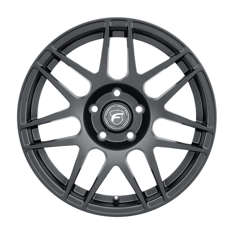 Forgestar F14 Drag 18x5.0 / 5x115 BP / ET-37 / 1.5in BS Satin Black Wheel