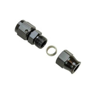 Thumbnail for Moroso Aluminum Fitting Adapter 6AN Female to 3/8in Tube Compression - Black