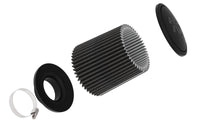 Thumbnail for K&N Universal Round Clamp-On Air Filter 3in ID 9in Height 6in Base OD 5.25 Top OD