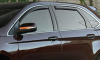 Thumbnail for AVS 22-23 Jeep Grand Cherokee Ventvisor In-Channel Front & Rear Window Deflectors 4pc - Smoke