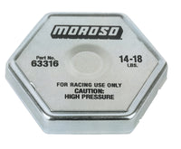 Thumbnail for Moroso Racing Radiator Cap - 14-18lbs