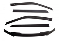 Thumbnail for AVS 07-14 Toyota FJ Cruiser Ventvisor & Aeroskin Deflector Combo Kit - Matte Black