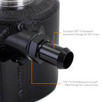 Thumbnail for Mishimoto Universal Aluminum Coolant Expansion Tank - MWBK