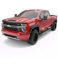 Thumbnail for EGR 2019 Chevy 1500 Crew Cab In-Channel Window Visors - Dark Smoke