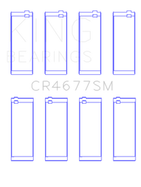 Thumbnail for King Engine Bearings Opel 1.6 Turbo A16LET A16NET Z16LET (Size +0.50mm) Connecting Rod Bearing Set