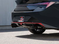 Thumbnail for aFe Takeda Hyundai Elantra N 22-23 L4-2.0L (t) 3in SS Axle-Back Exhaust System w/ Black Tips