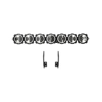 Thumbnail for KC HiLiTES 11-16 Ford Super Duty Gravity LED Pro6 7-Light Bar Kit - Front Bumper