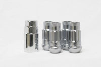 Thumbnail for Wheel Mate 14x1.50 Monster Lug Satin Silver Locking Lug Nut  - Set of 4