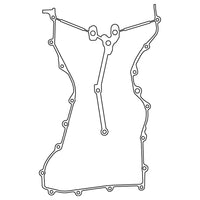 Thumbnail for Cometic Ford 2.0/2.3L EcoBoost .018in AFM Timing Cover Gasket