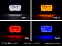 Thumbnail for Diode Dynamics Stage Series 2in LED Pod Pro - White Combo Flush ABL (Single)