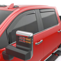 Thumbnail for EGR 2019 Chevy 1500 Crew Cab In-Channel Window Visors - Dark Smoke