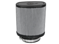 Thumbnail for aFe Magnum FLOW Pro DRY S Universal Air Filter 3.5in Flange 5.75x5in Base 6x2.75in Top 6.5in Height