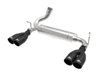 Thumbnail for aFe Rebel Series 2.5in 409 SS Axle-Back Exhaust System Black 07-18 Jeep Wrangler (JK) V6-3.6L/3.8L