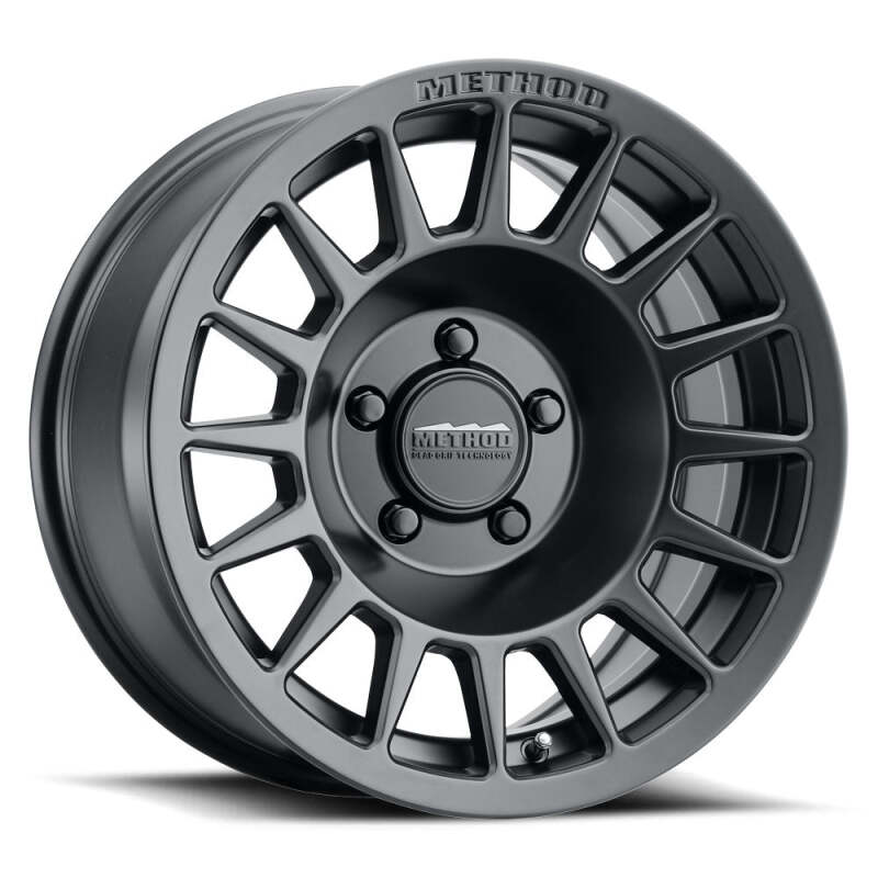 Method MR707 Bead Grip 18x9 8x6.5 BP 18mm Offset 130.81mm CB 5.70in BS Matte Black Wheel