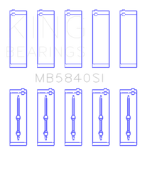 Thumbnail for King Engine Bearings Chrysler/Dodge Gen Iii Hemi 5.7/6.1/6.4 (Size +0.25mm) Main Bearing Set