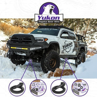 Thumbnail for Yukon Ring & Pinion Gear Kit Front & Rear for Toyota 8.2/8IFS Diff (w/o Factory Locker) 4.88 Ratio