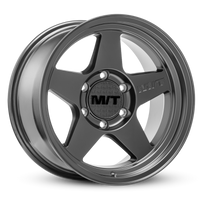 Thumbnail for Mickey Thompson Open 5 Black Wheel - 17X9 6X5.5 BP 5in BS 0 Offset 108.1mm Bore