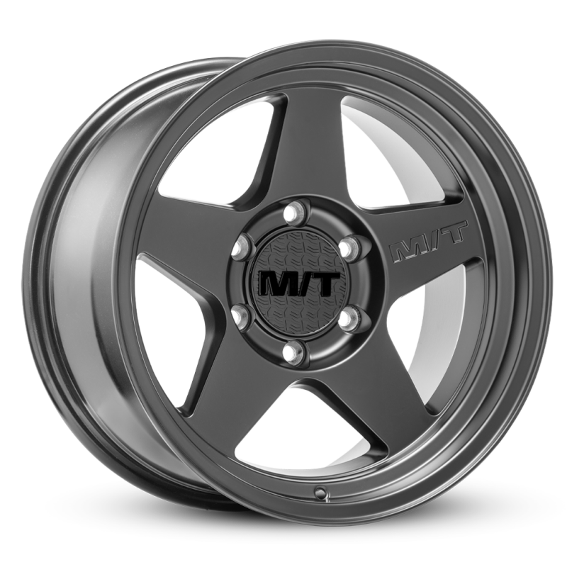 Mickey Thompson Open 5 Black Wheel - 17X9 6X5.5 BP 4.53in BS -12 Offset 108.1mm Bore