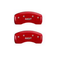 Thumbnail for MGP 4 Caliper Covers Engraved Front & Rear MGP Red Finish Silver Characters 2018 Honda Civic