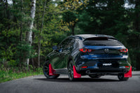 Thumbnail for MBRP 19-23 Mazda 3 Hatchback T304SS 2.5in Axle-Back, Dual Rear Exit Street Profile