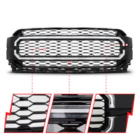 Thumbnail for Anzo 21-23 Ford F150 Black Housing Full LED Light Tube Front Grille