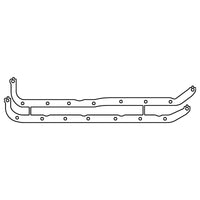 Thumbnail for Cometic Cosworth BD Series - FVA/FVC Lotus Twin Cam .060in Fiber Oil Pan Rails Kit