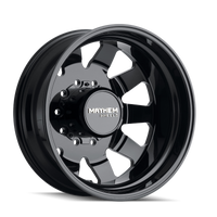 Thumbnail for Mayhem 8181 Challenger Dually 22x8.25 / 10x225 BP / 169mm Offset / 170.1mm Hub Full Black Wheel