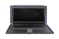 Thumbnail for Deezee Universal Tool Box - Specialty Underbed Black BT Alum 36X20X18 (Txt Blk)