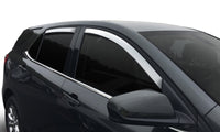 Thumbnail for AVS 17-22 GMC Arcadia Ventvisor Outside Mount Front & Rear Window Deflectors 4pc - Chrome